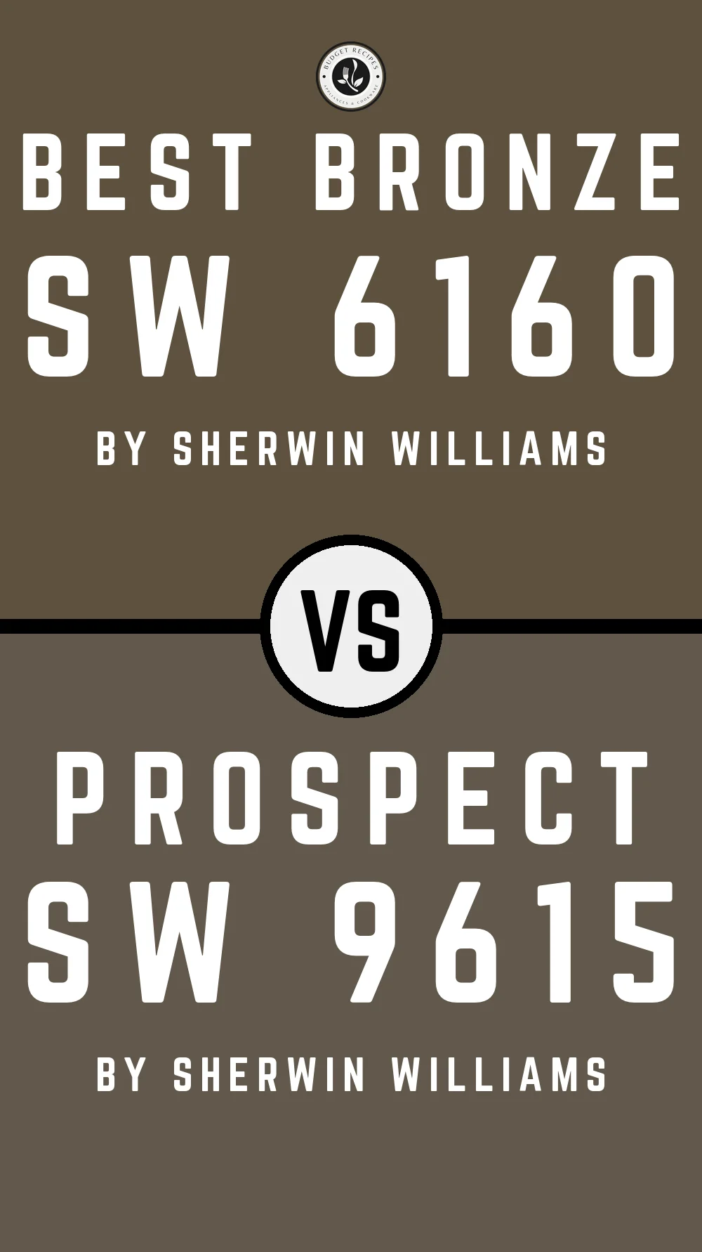 Best Bronze SW 6160 vs Prospect SW 9615