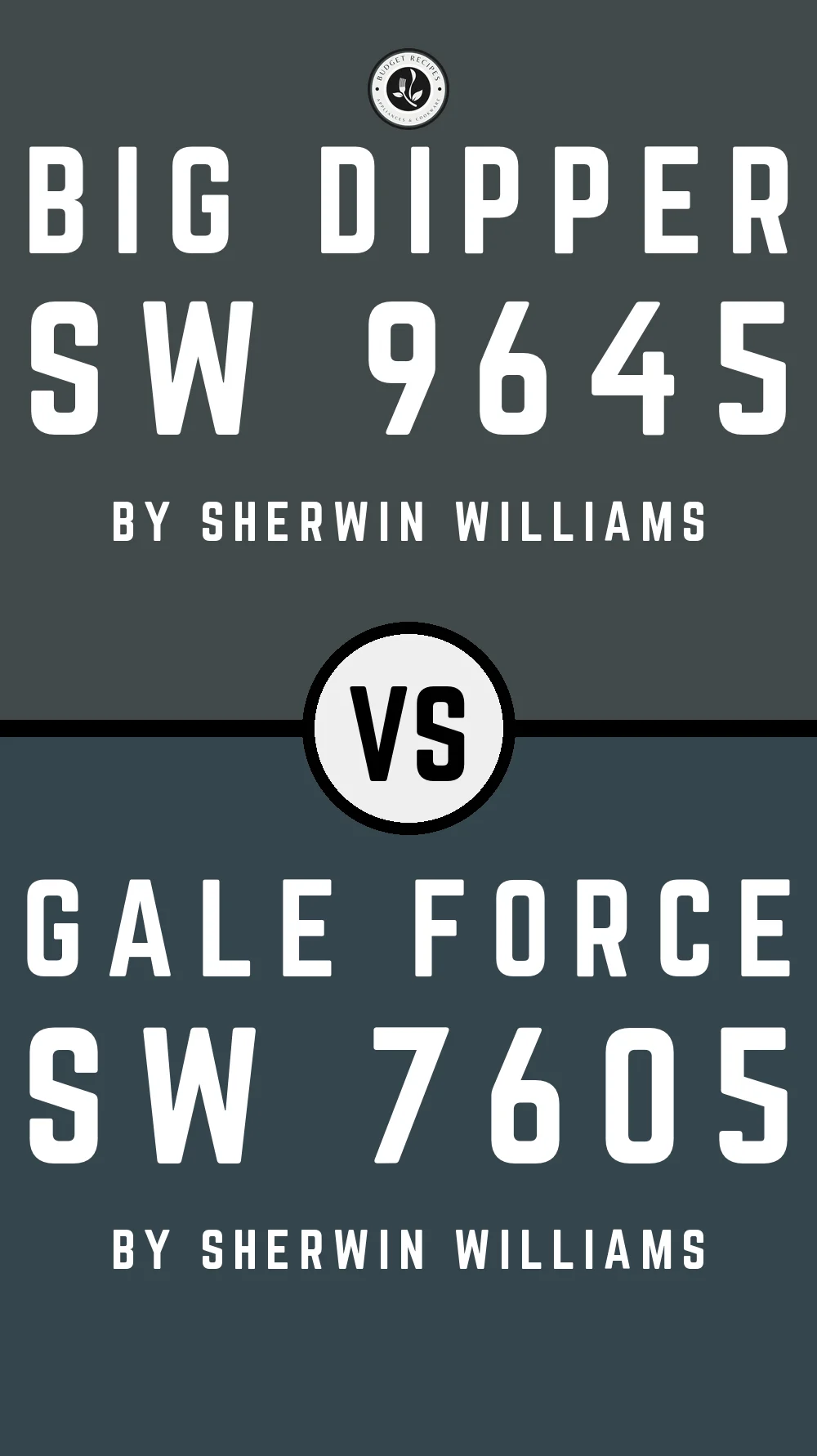 Big Dipper SW 9645 vs Gale Force SW 7605