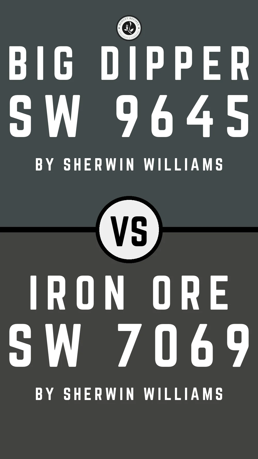 Big Dipper SW 9645 vs Iron Ore SW 7069