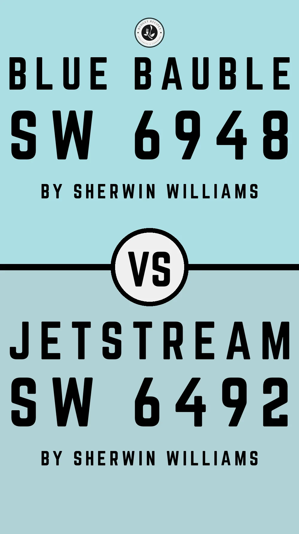 Blue Bauble SW 6948 vs Jetstream SW 6492