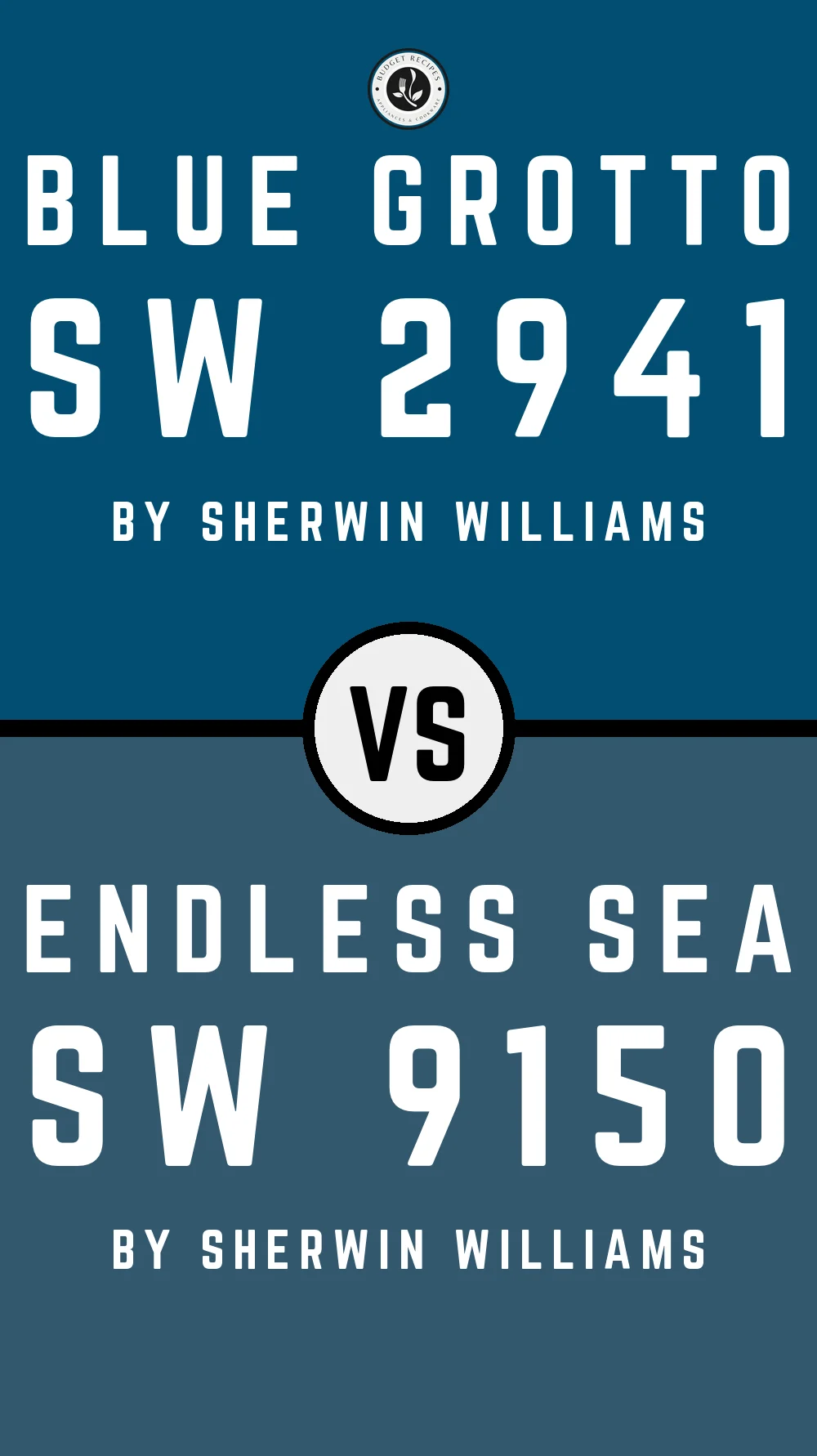 Blue Grotto SW 2941 vs Endless Sea SW 9150