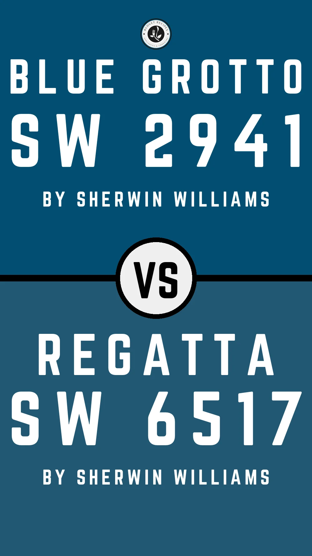 Blue Grotto SW 2941 vs Regatta SW 6517