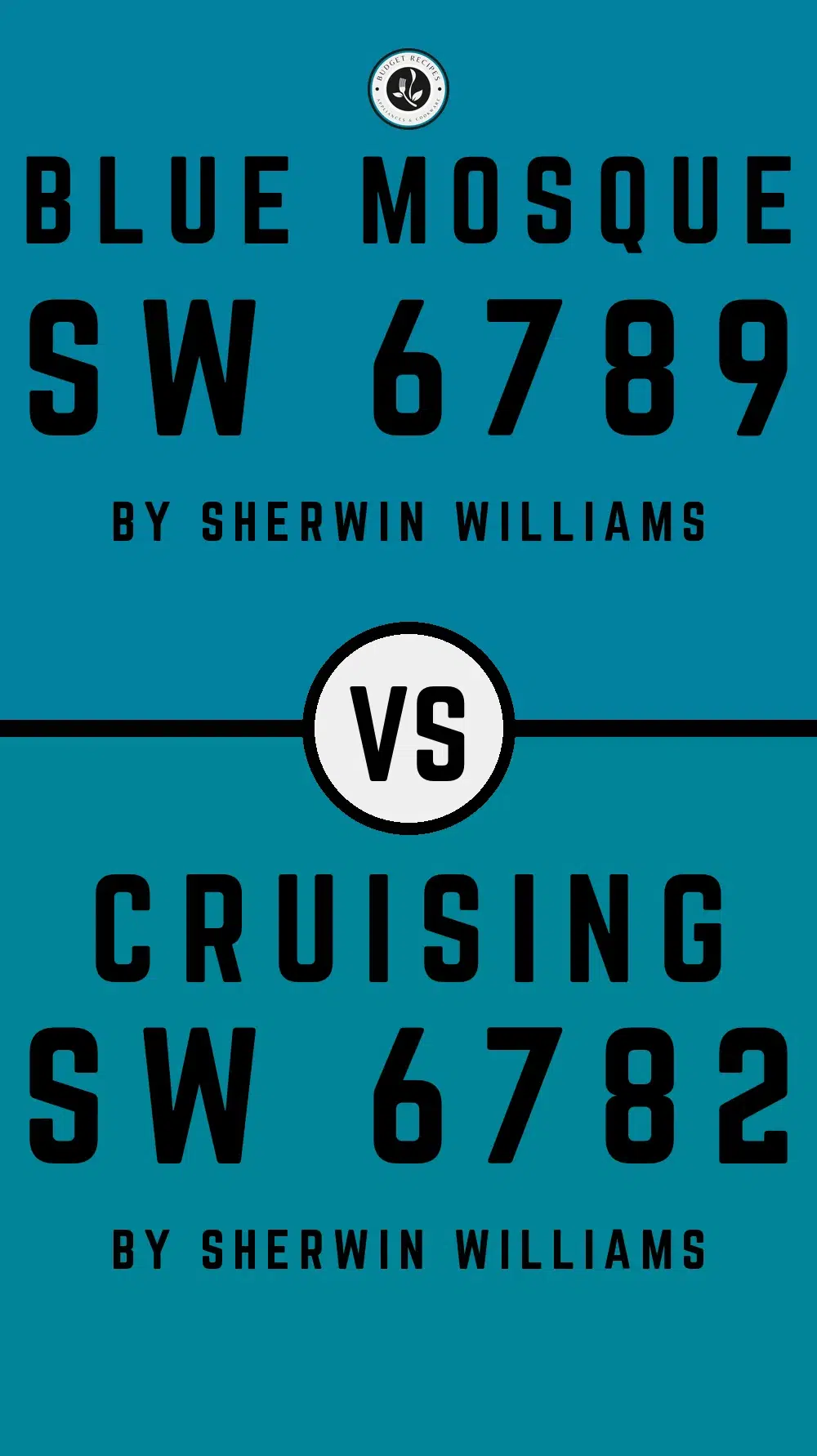 Blue Mosque SW 6789 vs Cruising SW 6782
