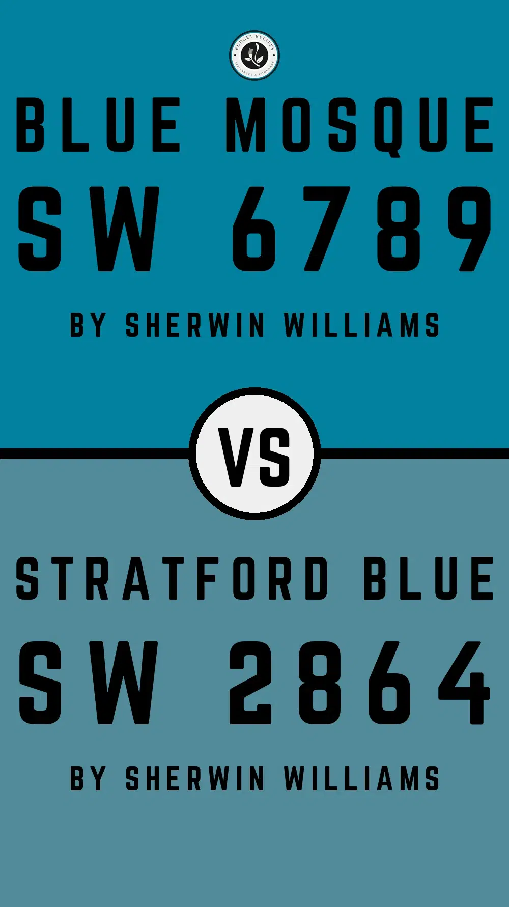 Blue Mosque SW 6789 vs Stratford Blue SW 2864