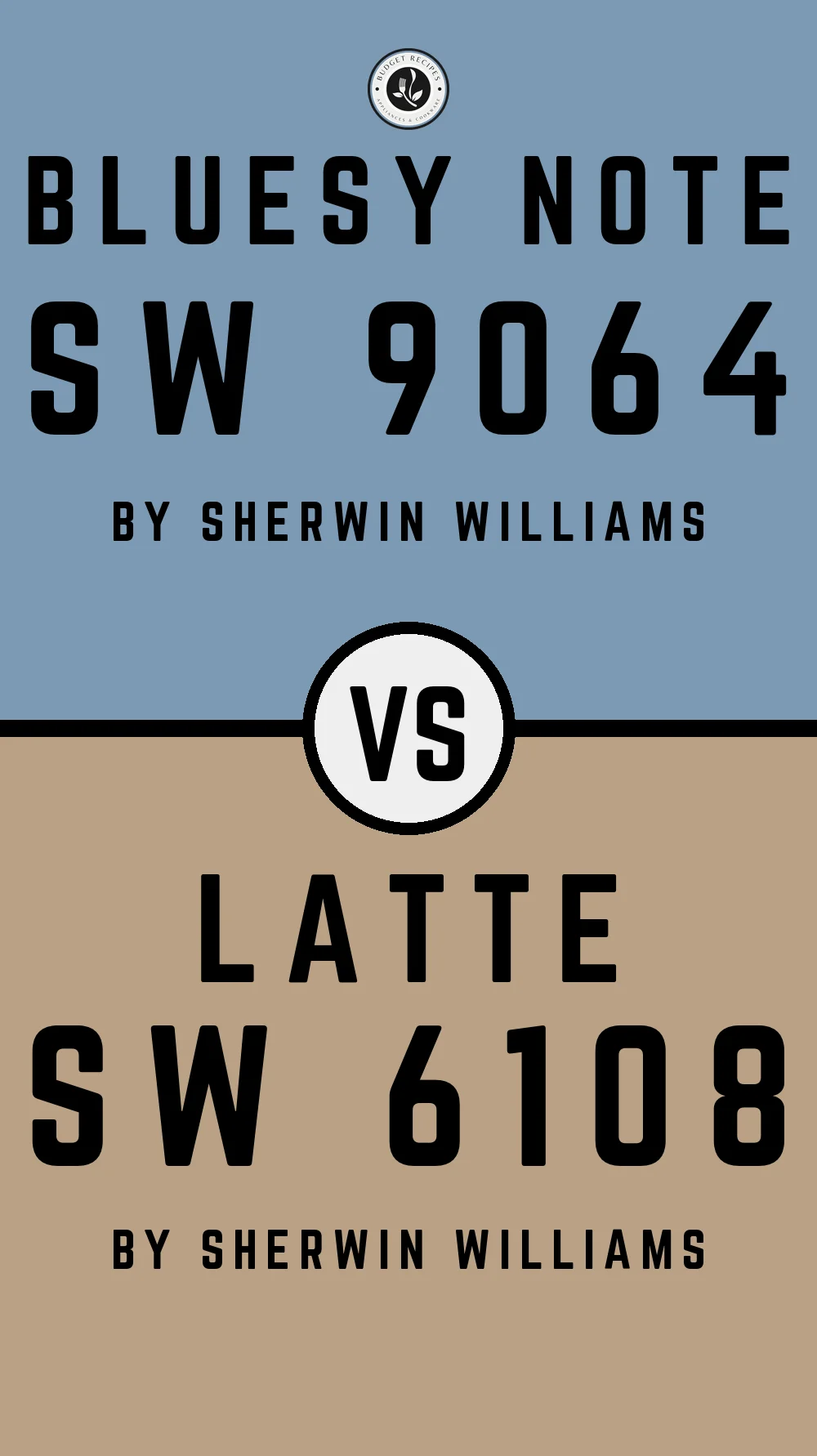 Bluesy Note SW 9064 vs Latte SW 6108