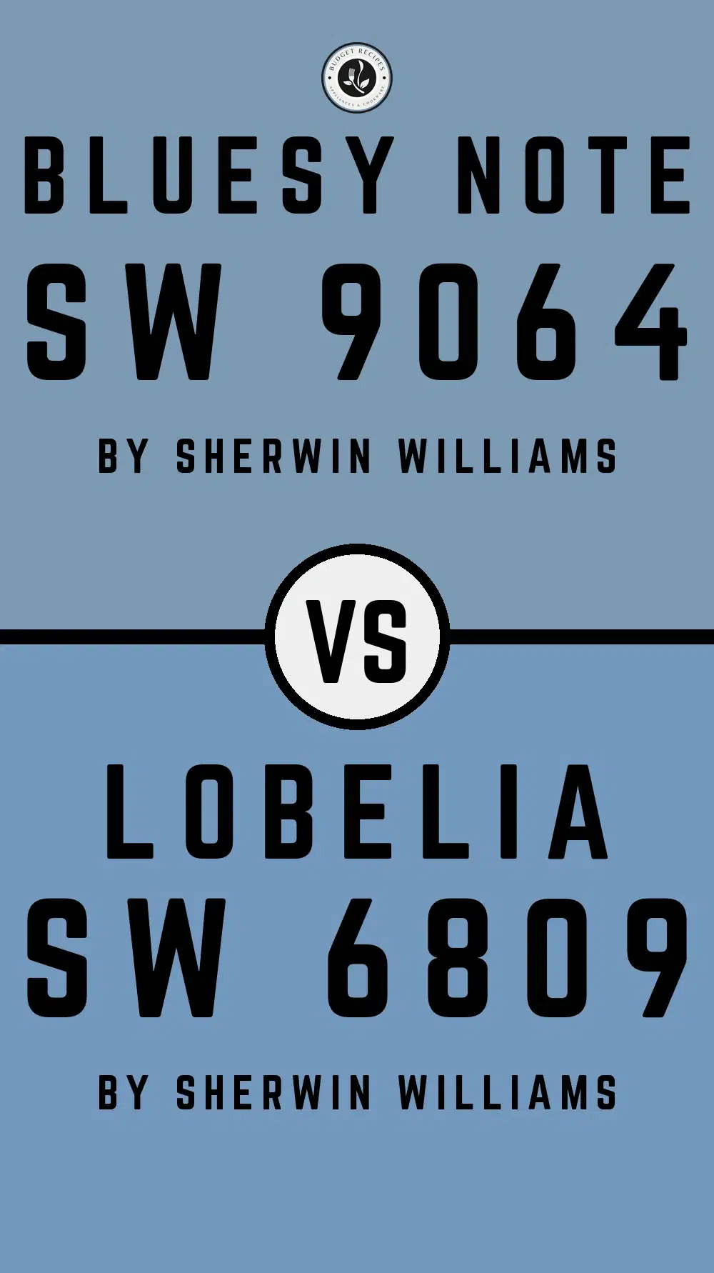 Bluesy Note SW 9064 vs Lobelia SW 6809