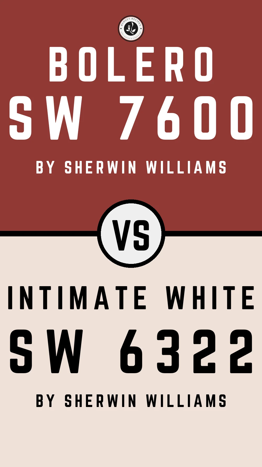 Bolero SW 7600 vs Intimate White SW 6322