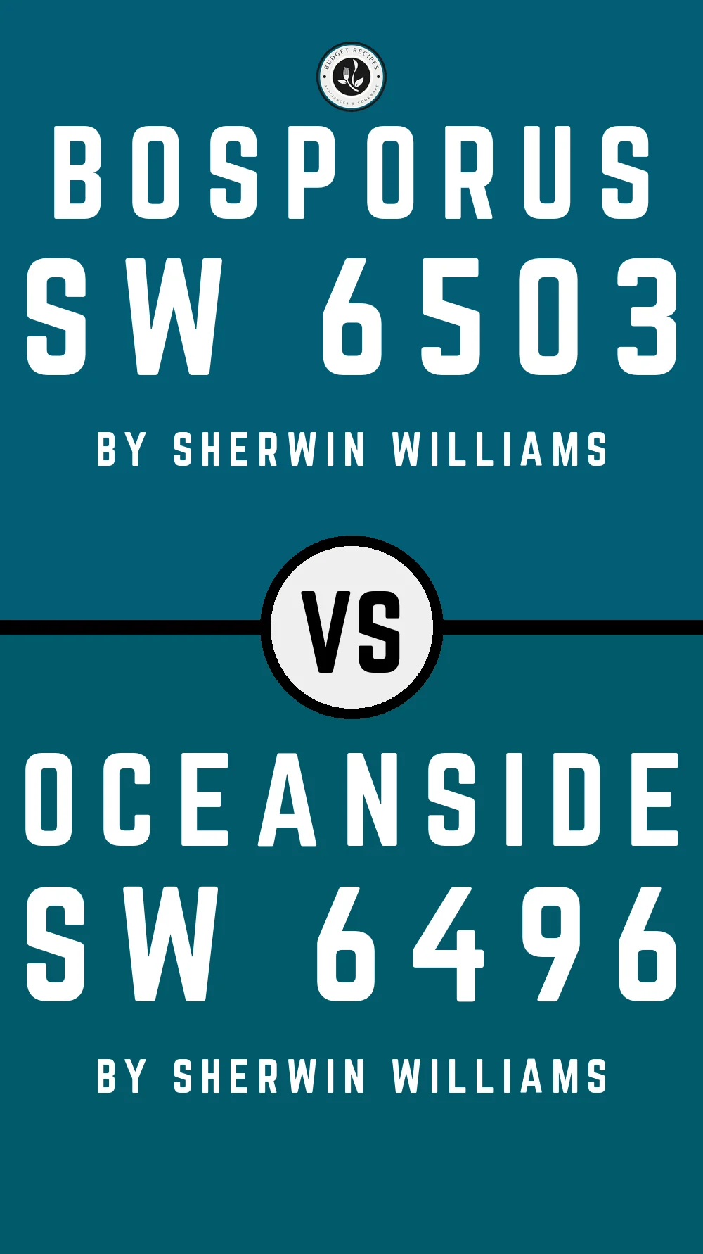 Bosporus SW 6503 vs Oceanside SW 6496