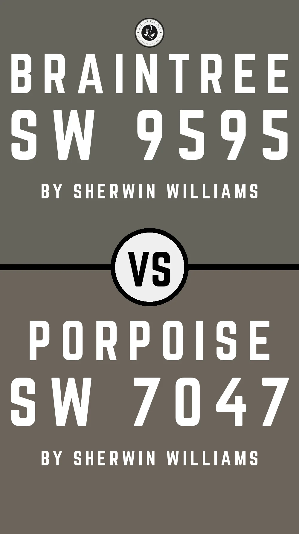 Braintree SW 9595 vs Porpoise SW 7047