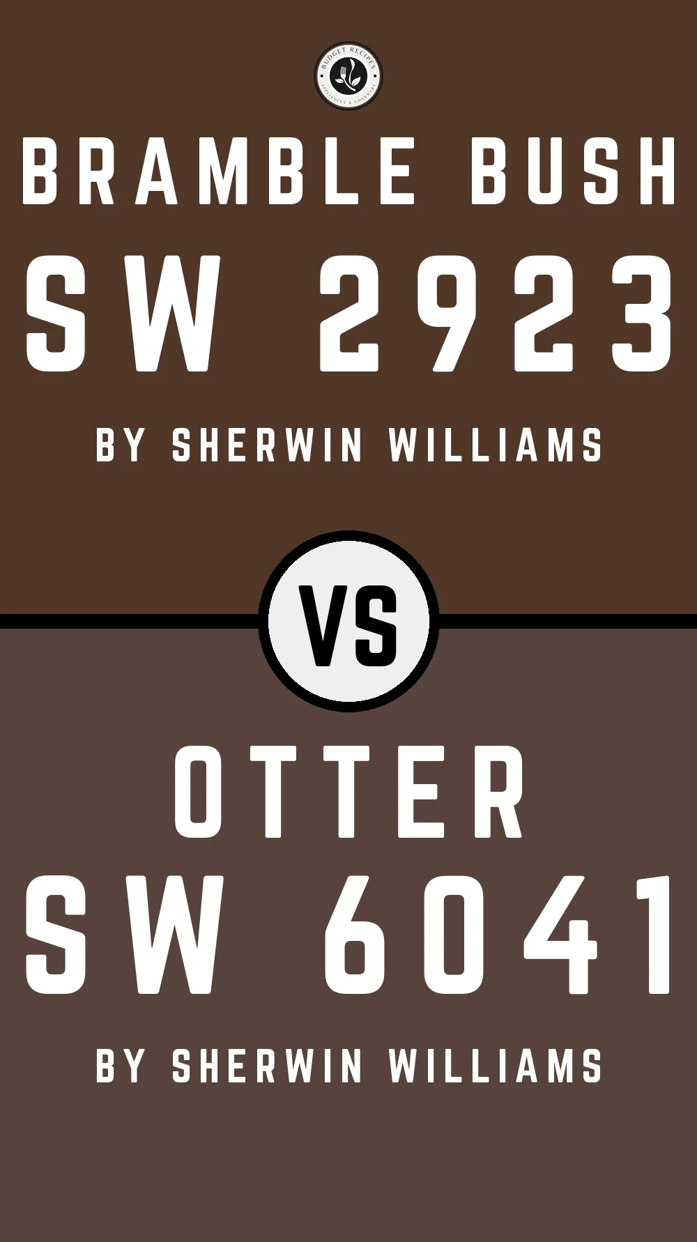 Bramble Bush SW 2923 vs Otter SW 6041