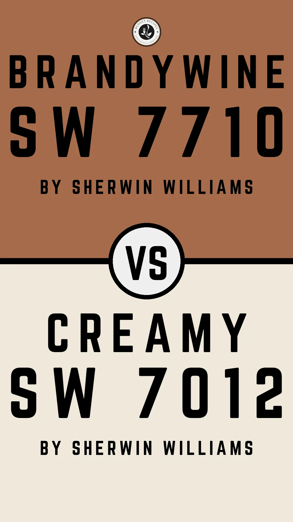 Brandywine SW 7710 vs Creamy SW 7012