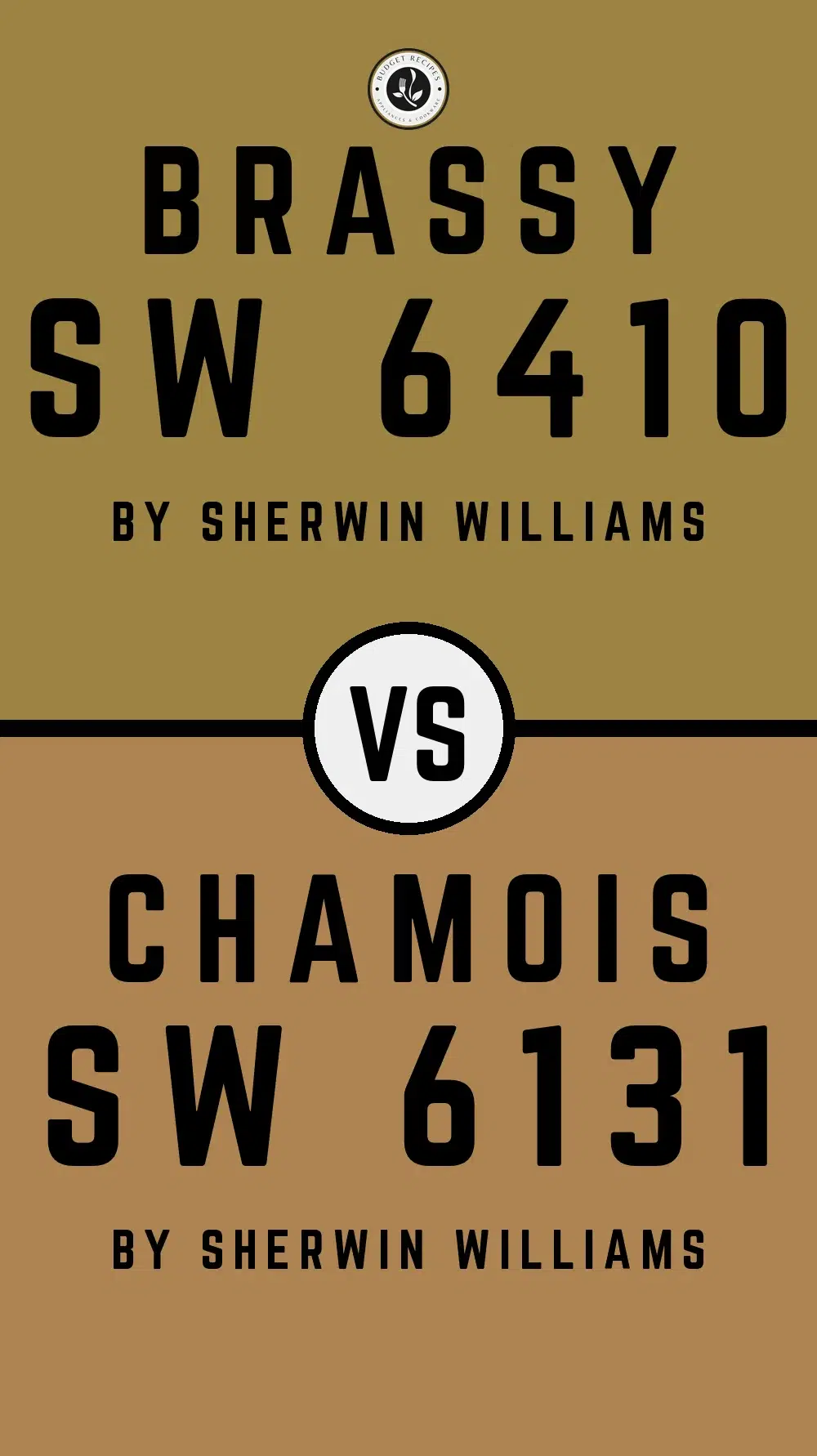 Brassy SW 6410 vs Chamois SW 6131