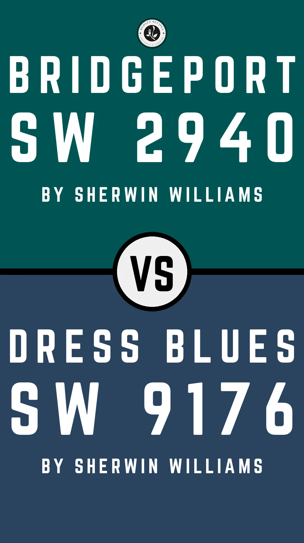 Bridgeport SW 2940 vs Dress Blues SW 9176