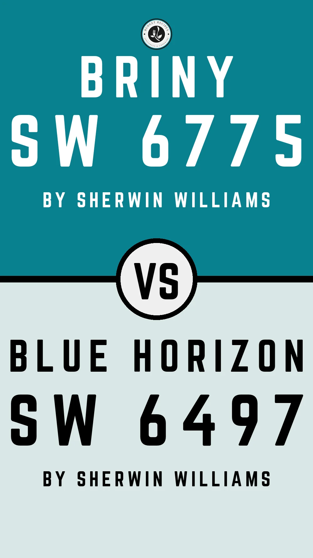Briny SW 6775 vs Blue Horizon SW 6497