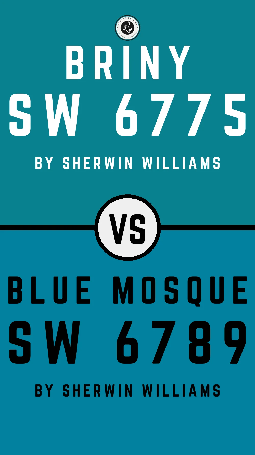 Briny SW 6775 vs Blue Mosque SW 6789