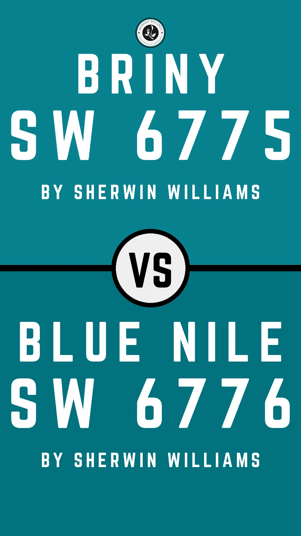 Briny SW 6775 vs Blue Nile SW 6776