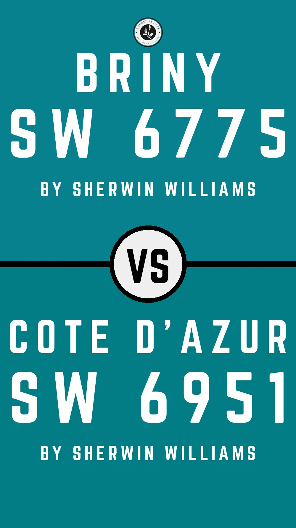 Briny SW 6775 vs Cote D'Azur SW 6951