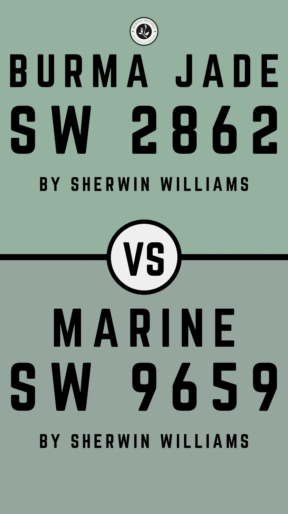 Burma Jade SW 2862 vs Marine SW 9659