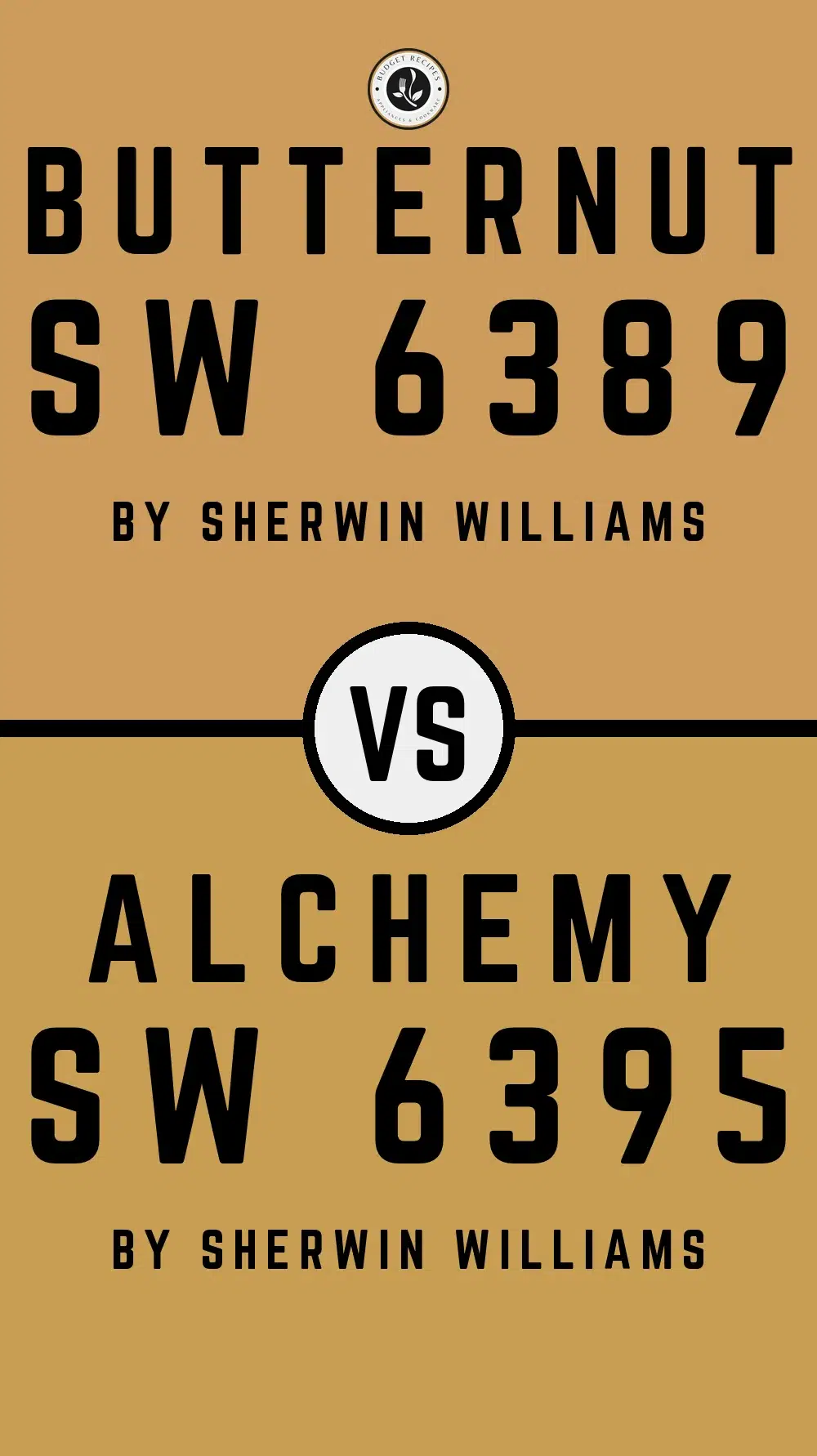 Butternut SW 6389 vs Alchemy SW 6395