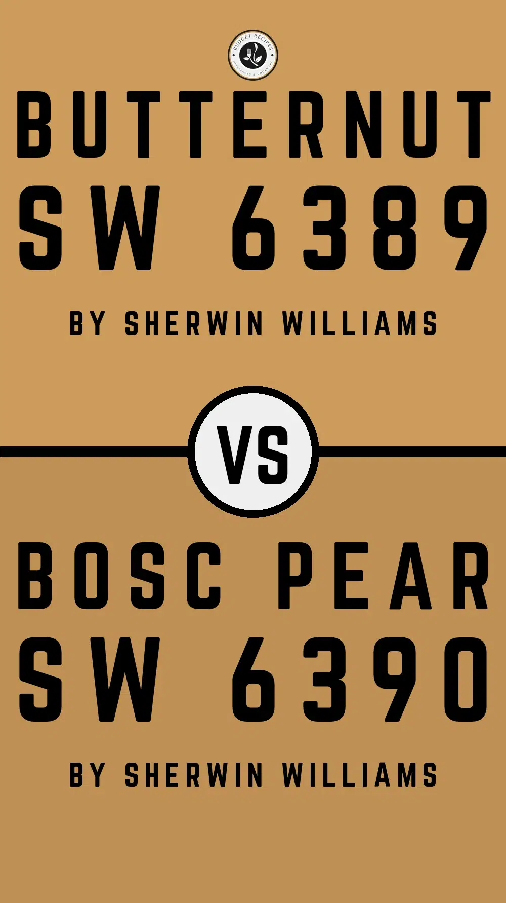 Butternut SW 6389 vs Bosc Pear SW 6390