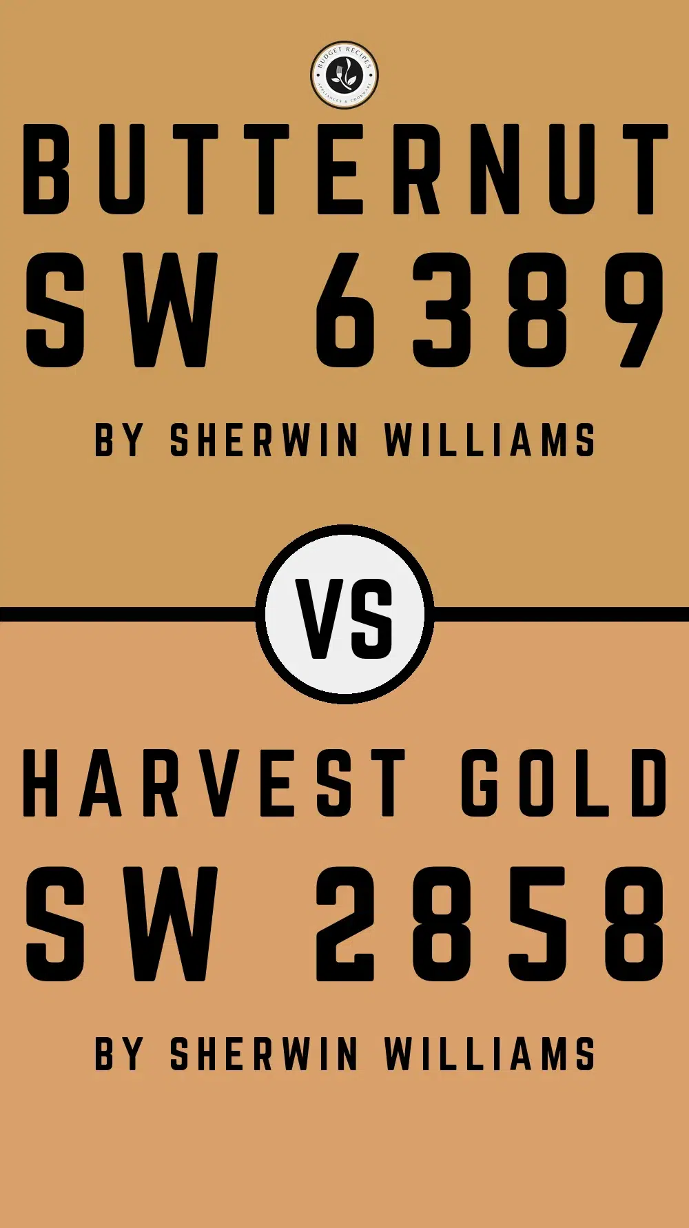 Butternut SW 6389 vs Harvest Gold SW 2858