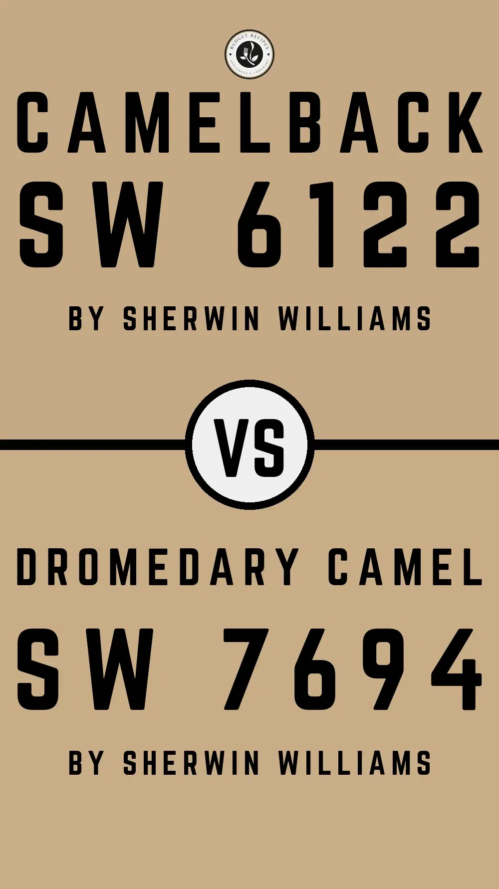 Camelback SW 6122 vs Dromedary Camel SW 7694