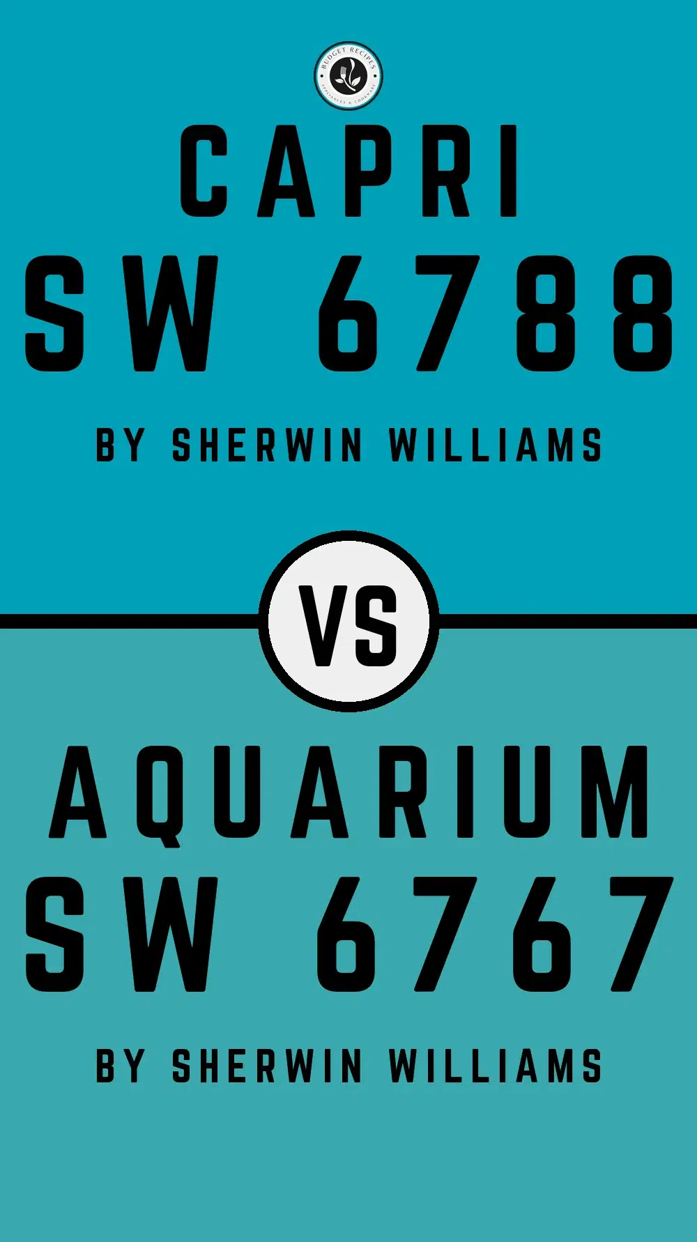 Capri SW 6788 vs Aquarium SW 6767