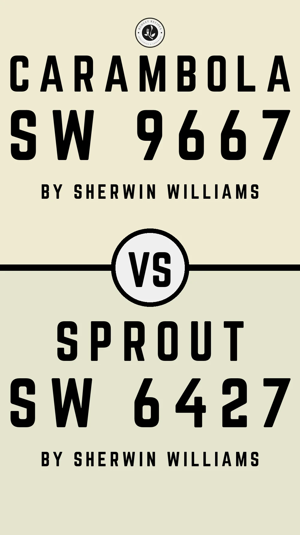Carambola SW 9667 vs Sprout SW 6427