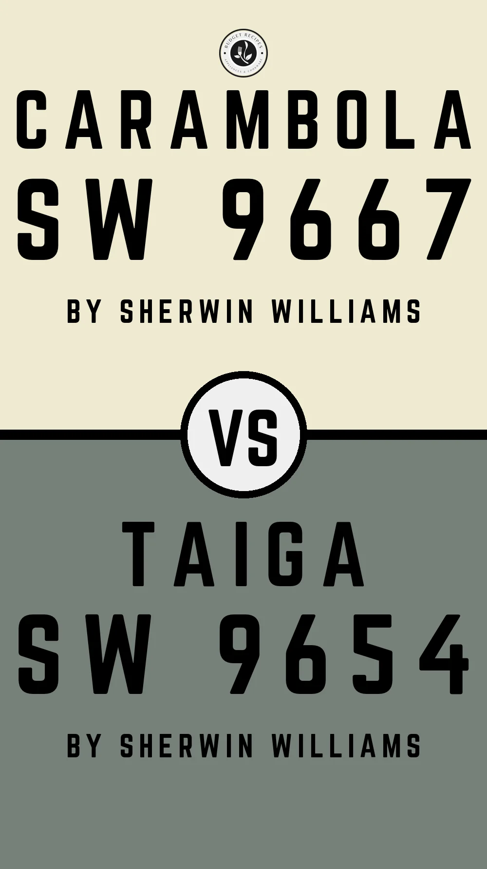 Carambola SW 9667 vs Taiga SW 9654