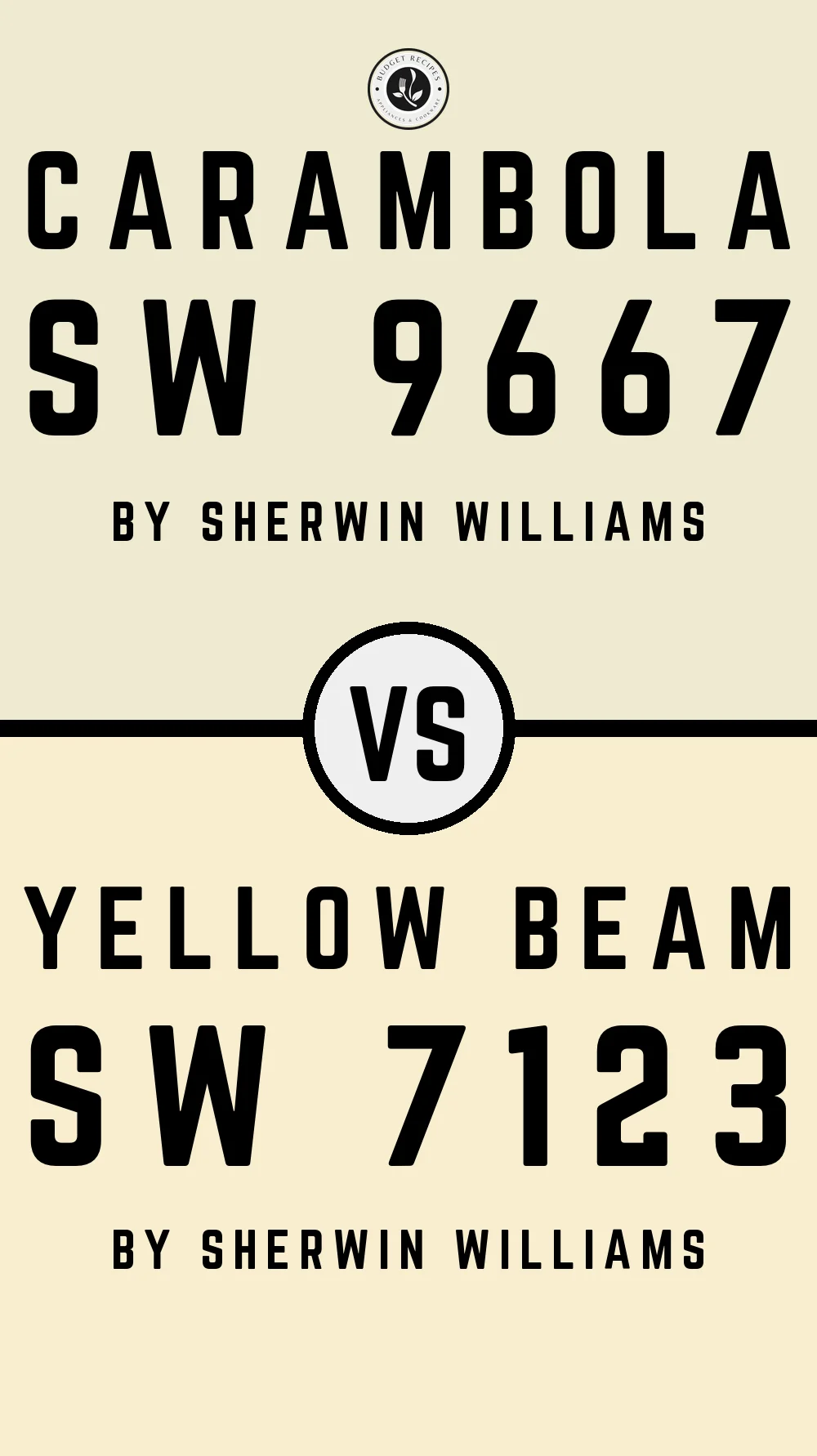 Carambola SW 9667 vs Yellow Beam SW 7123