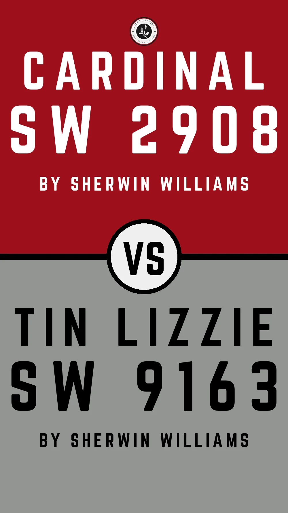 Cardinal SW 2908 vs Tin Lizzie SW 9163