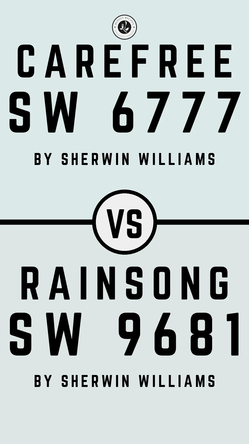 Carefree SW 6777 vs Rainsong SW 9681