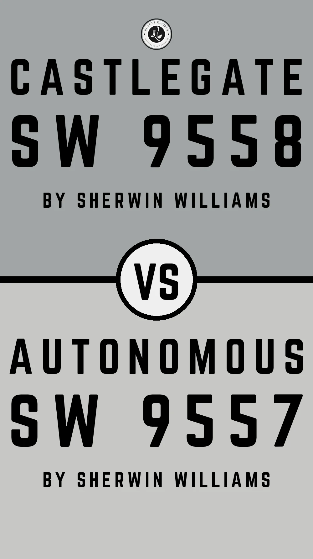 Castlegate SW 9558 vs Autonomous SW 9557