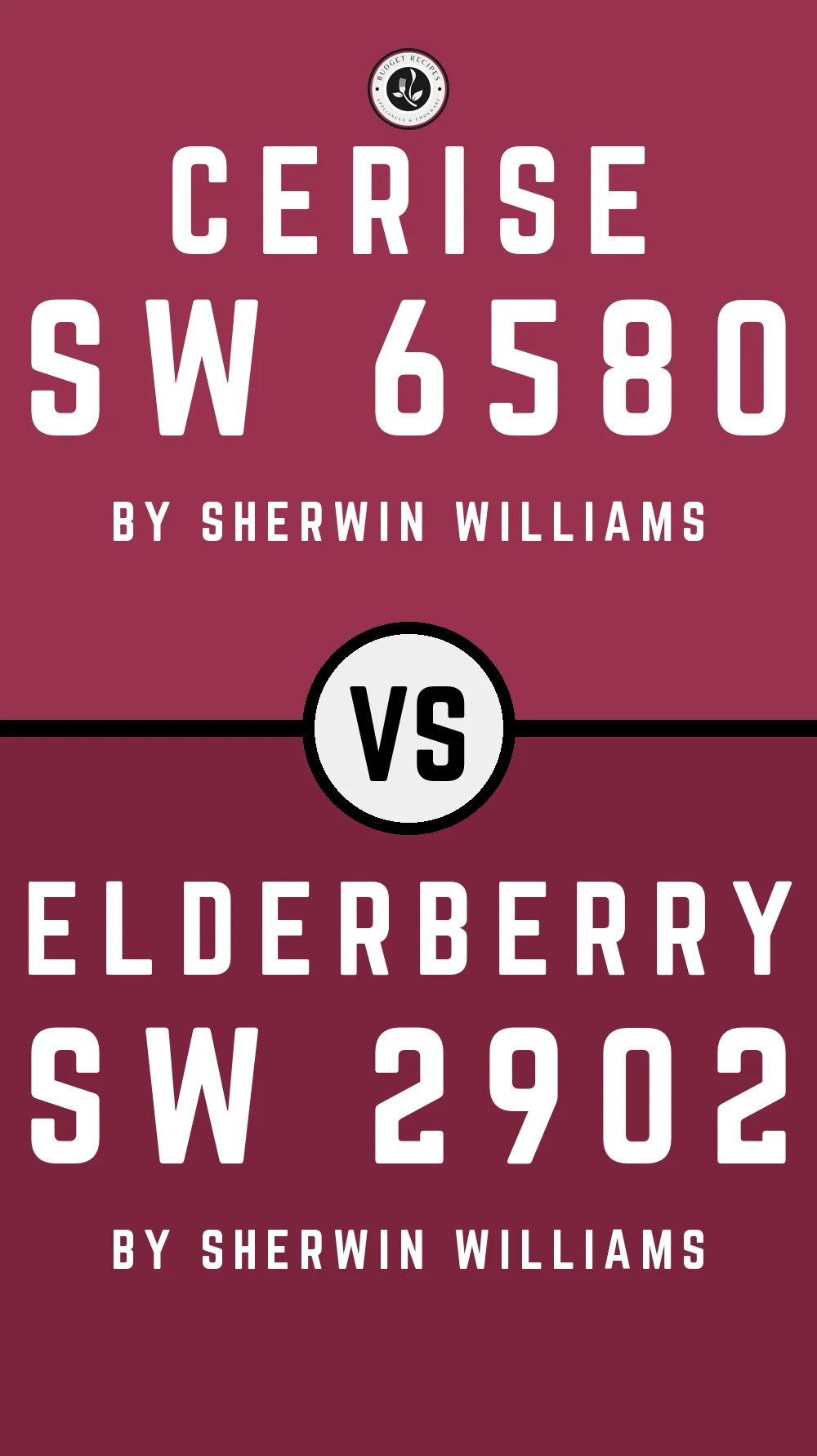 Cerise SW 6580 vs Elderberry SW 2902