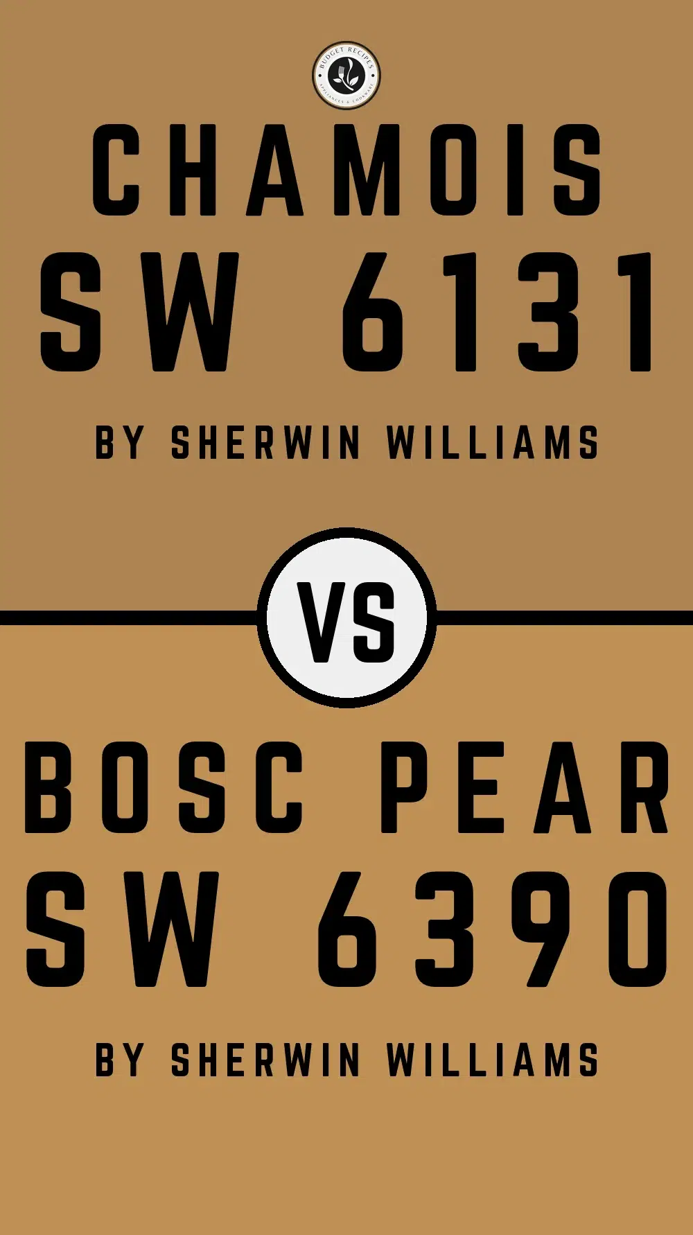 Chamois SW 6131 vs Bosc Pear SW 6390
