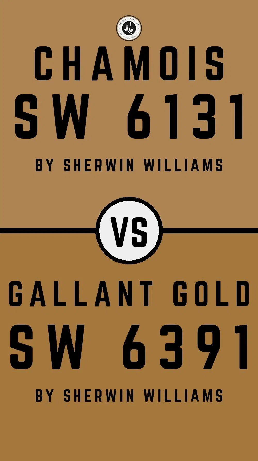 Chamois SW 6131 vs Gallant Gold SW 6391