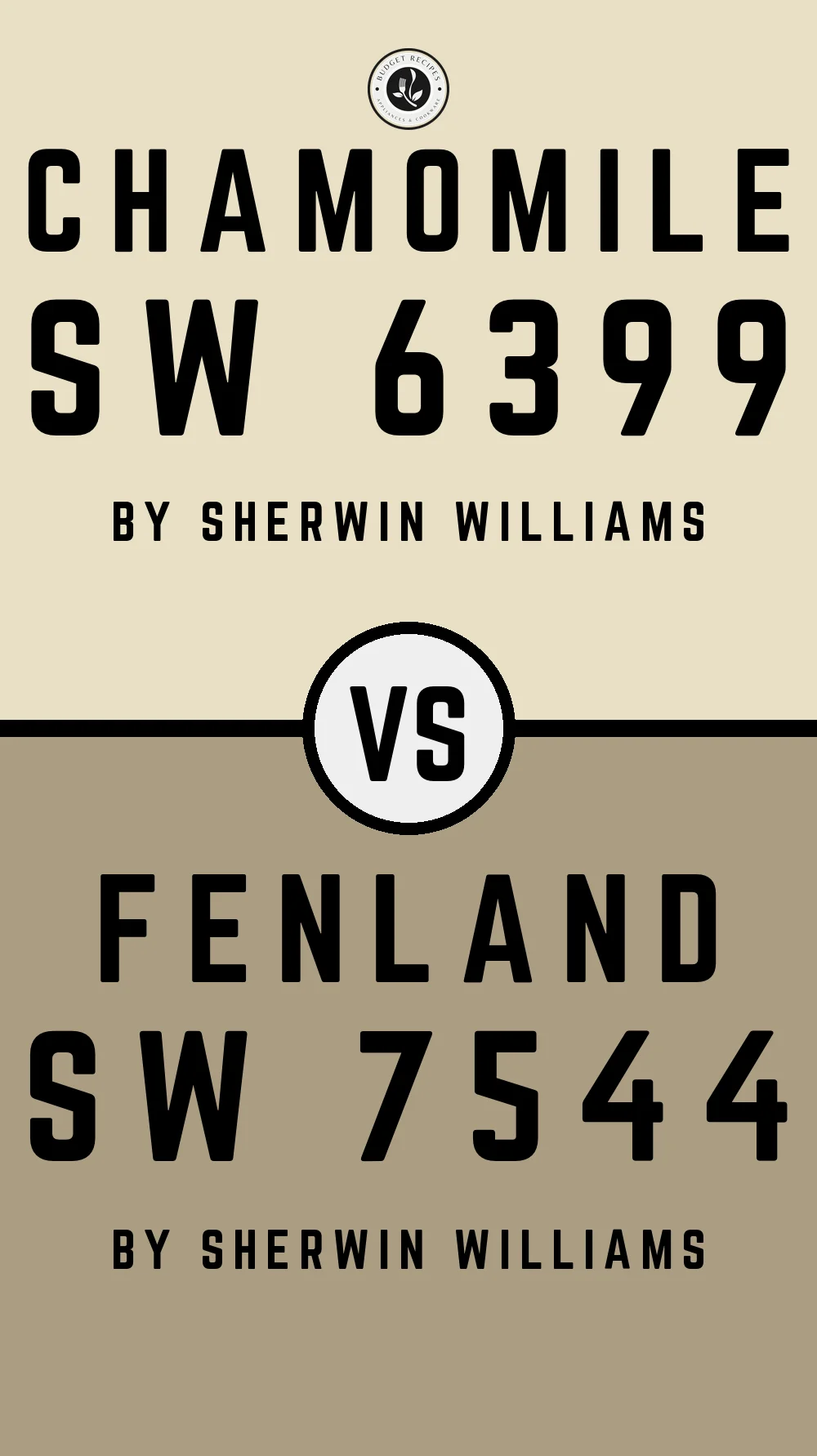 Chamomile SW 6399 vs Fenland SW 7544