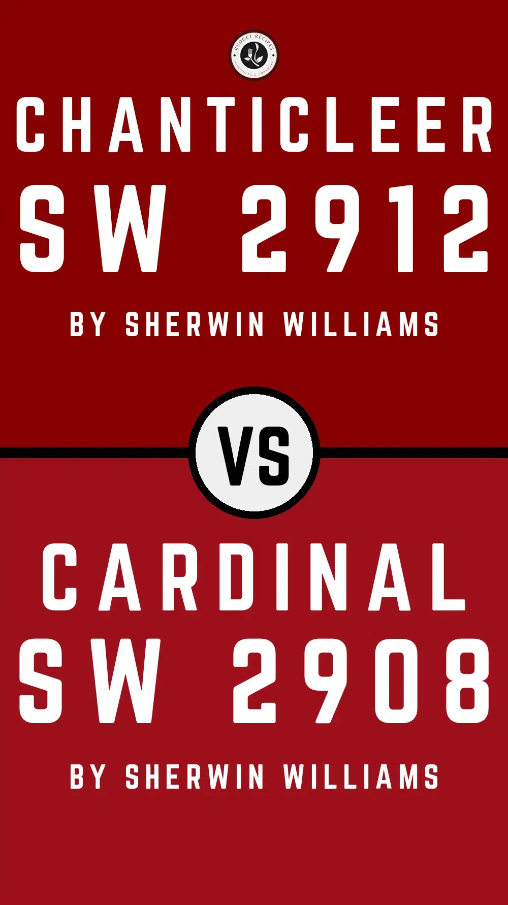 Chanticleer SW 2912 vs Cardinal SW 2908