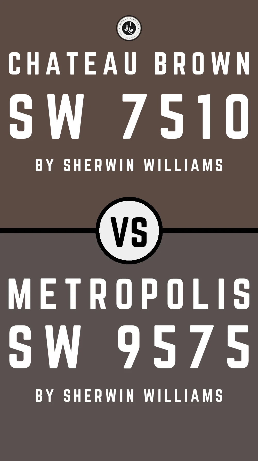 Chateau Brown SW 7510 vs Metropolis SW 9575