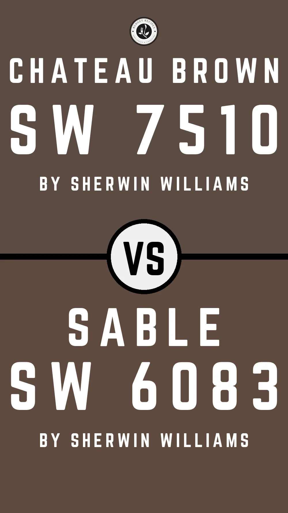 Chateau Brown SW 7510 vs Sable SW 6083