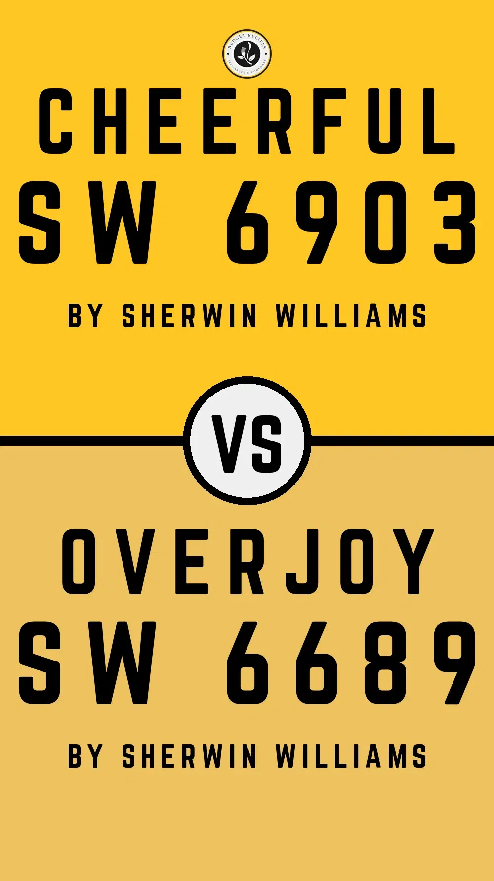 Cheerful SW 6903 vs Overjoy SW 6689