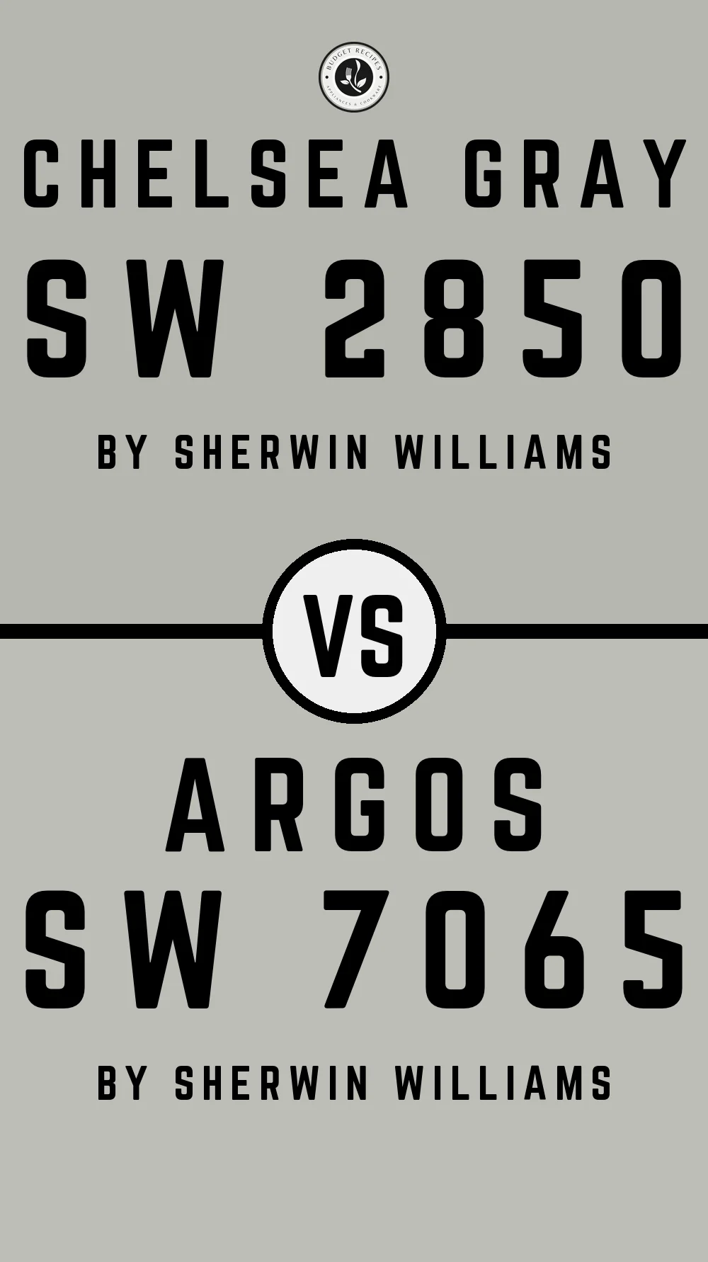 Chelsea Gray SW 2850 vs Argos SW 7065