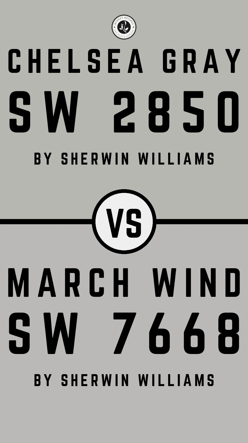 Chelsea Gray SW 2850 vs March Wind SW 7668