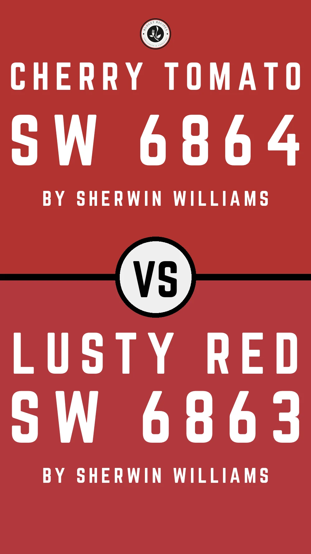 Cherry Tomato SW 6864 vs Lusty Red SW 6863