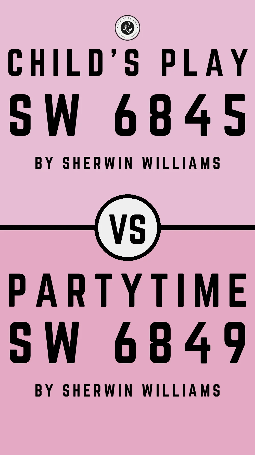 Child's Play SW 6845 vs Partytime SW 6849