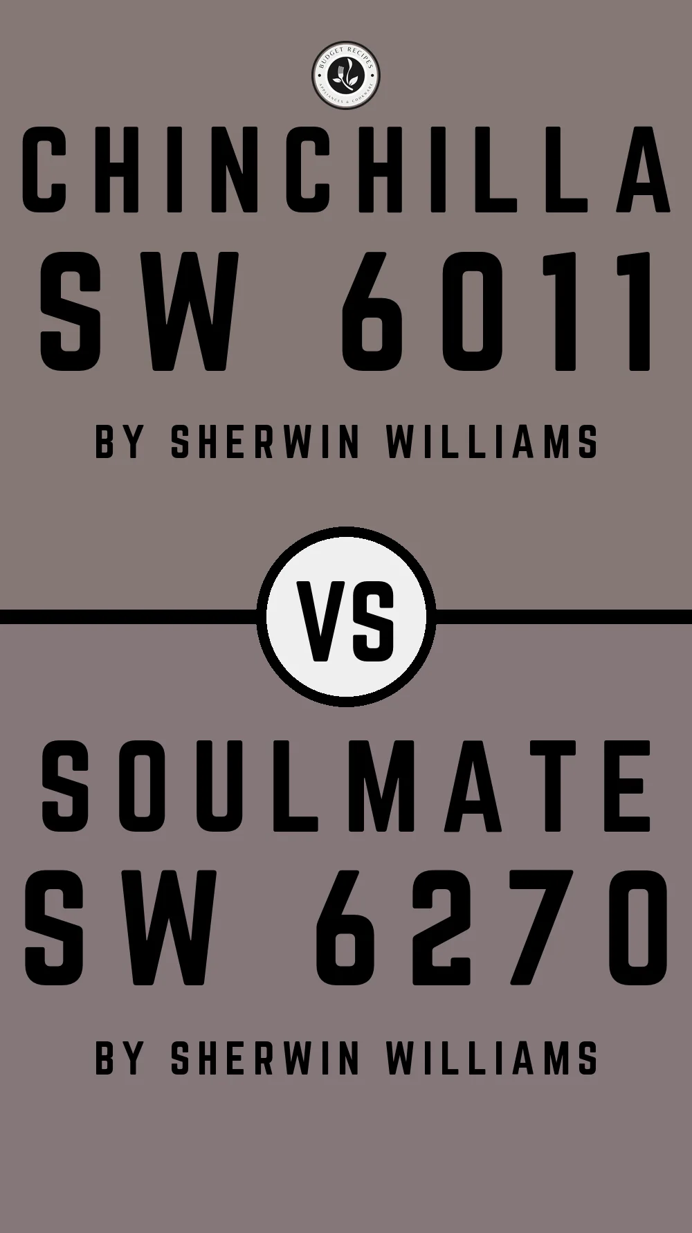 Chinchilla SW 6011 vs Soulmate SW 6270