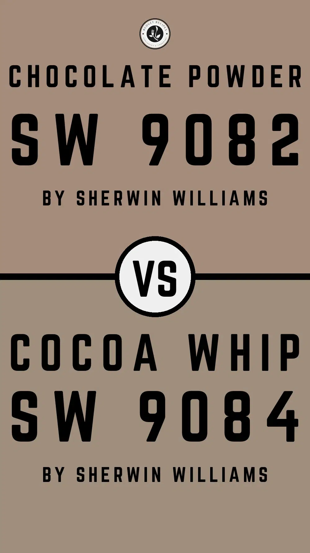 Chocolate Powder SW 9082 vs Cocoa Whip SW 9084