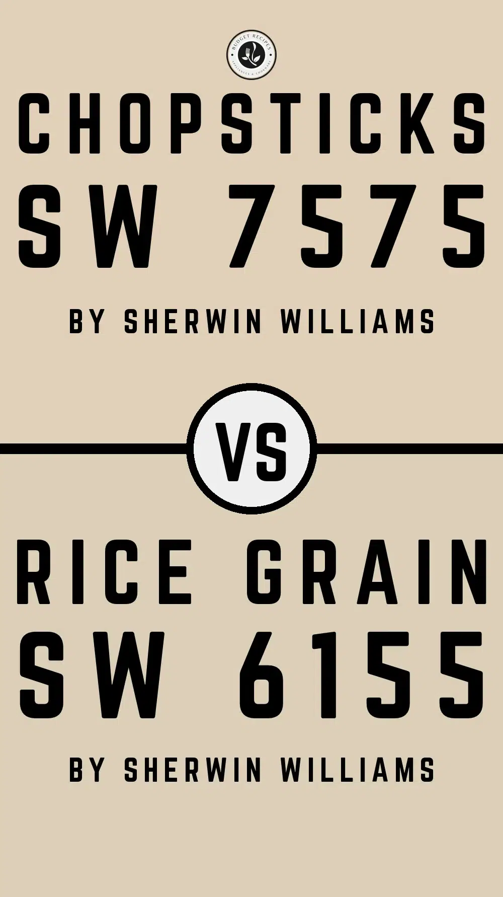 Chopsticks SW 7575 vs Rice Grain SW 6155