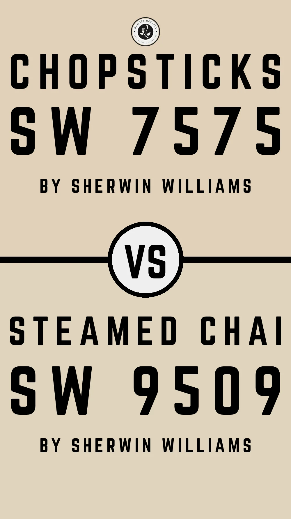 Chopsticks SW 7575 vs Steamed Chai SW 9509