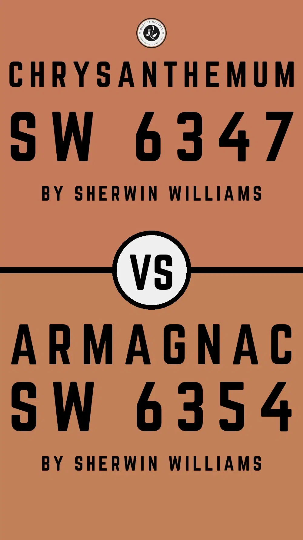 Chrysanthemum SW 6347 vs Armagnac SW 6354